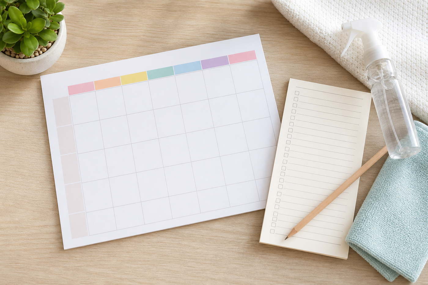 Weekly vs monthly cleaning plans