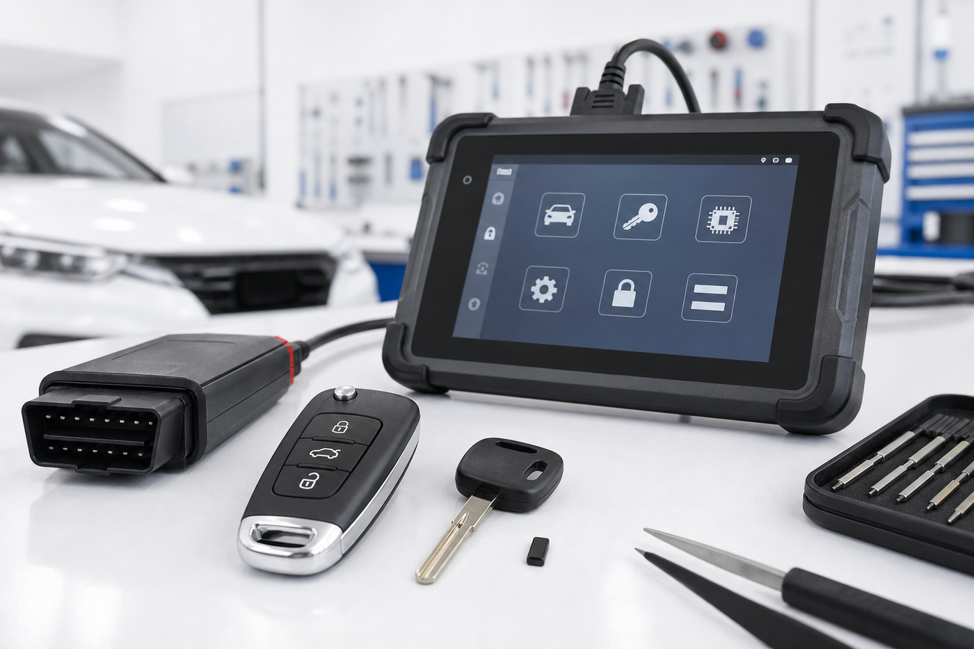 Immobilizer and key coding